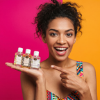 Bubble Hand Sanitizer Travel Set