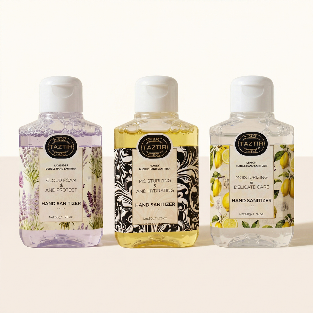Bubble Hand Sanitizer Travel Set